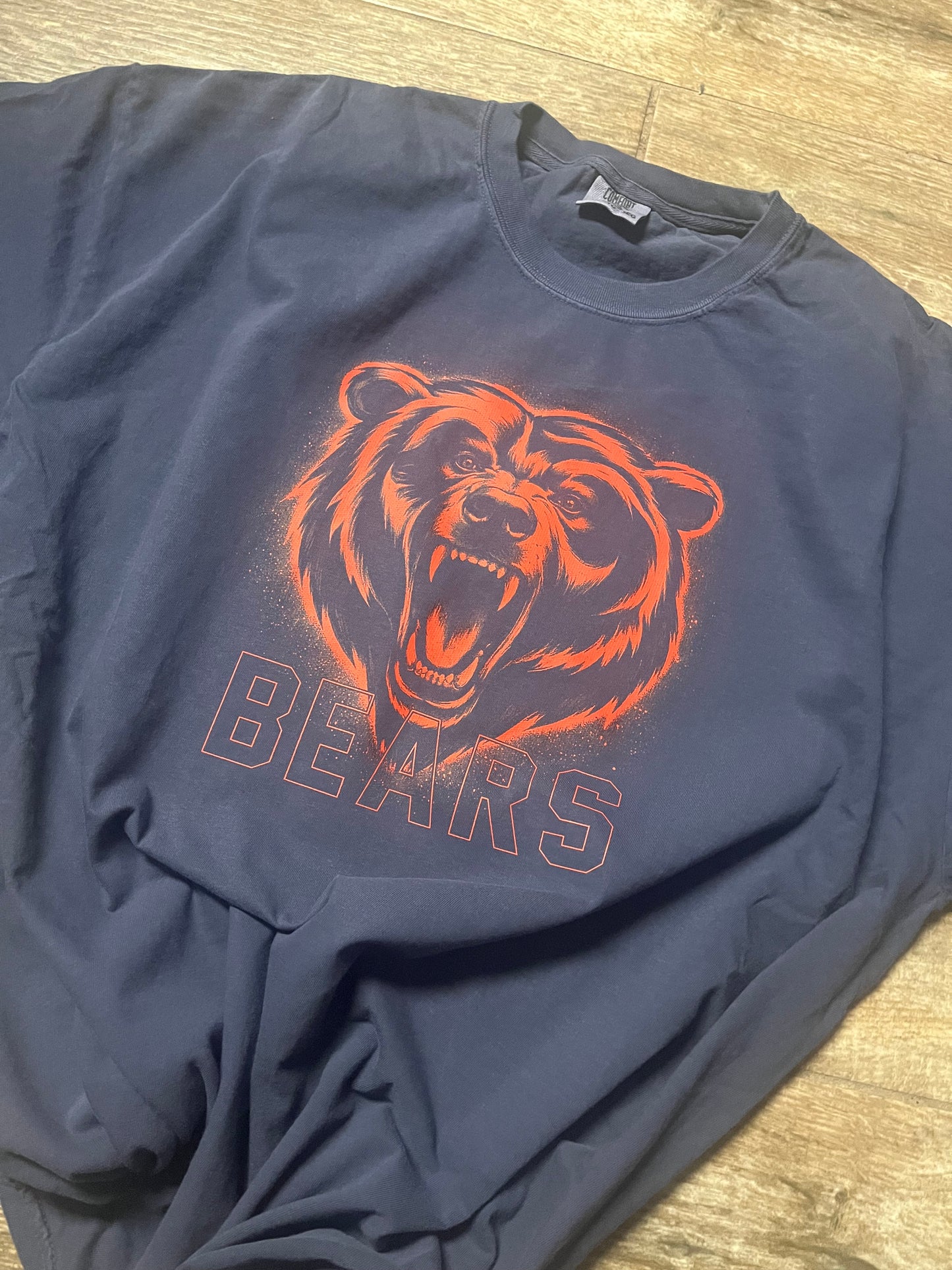 Halftone Bear Orange