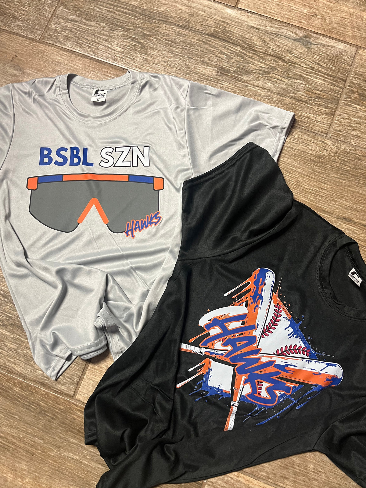 Personalized BSBL SZN Glasses (include 2 colors and team name in personalization box)
