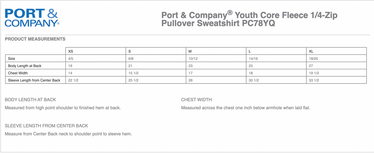 (Adult) Personalized Quarter Zip Pullover