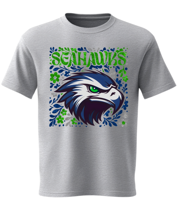 Floral Seahawks