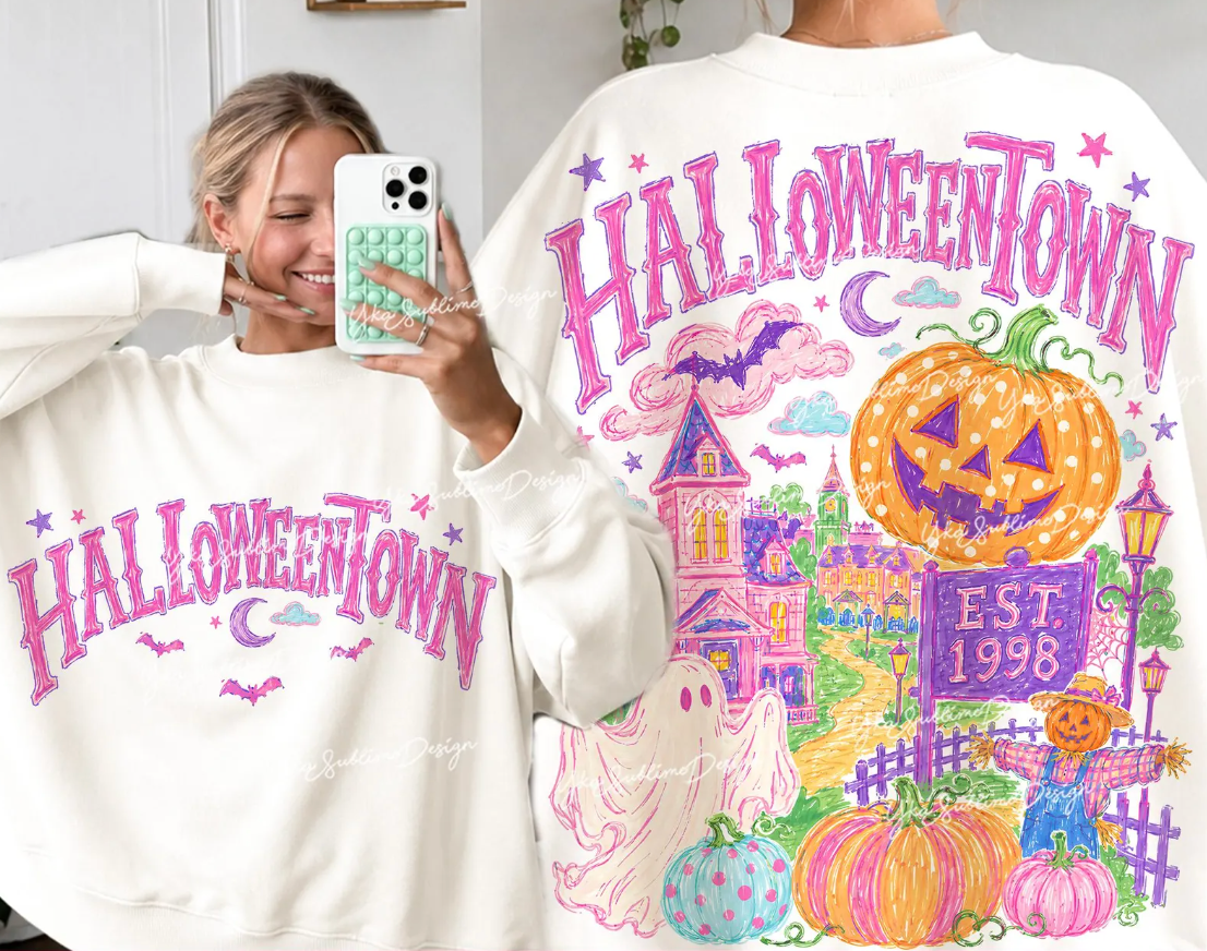 Halloweentown w/Oversized Back