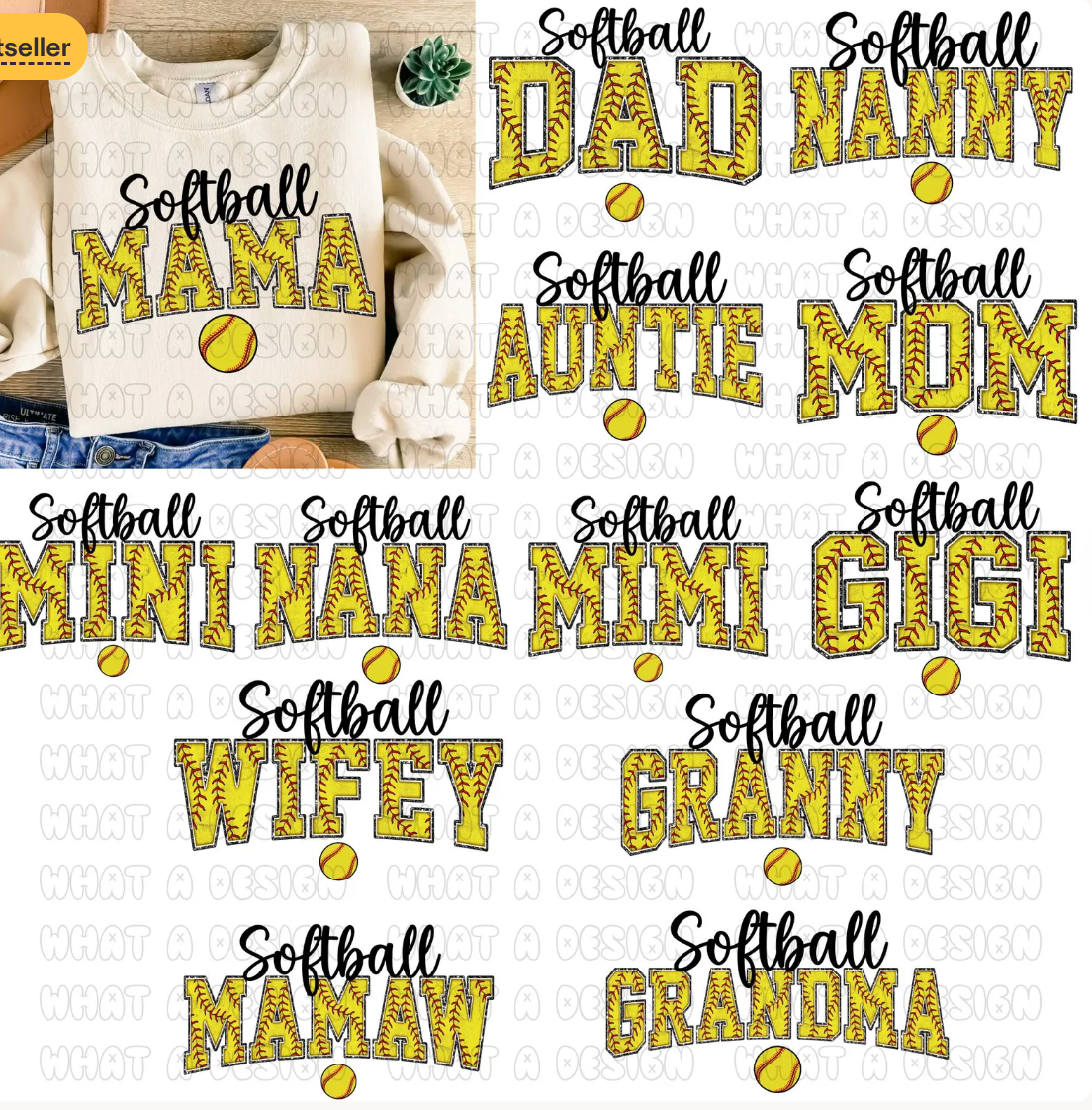 Baseball Family Arch (include family name in personalization box - ONLY listed names available)
