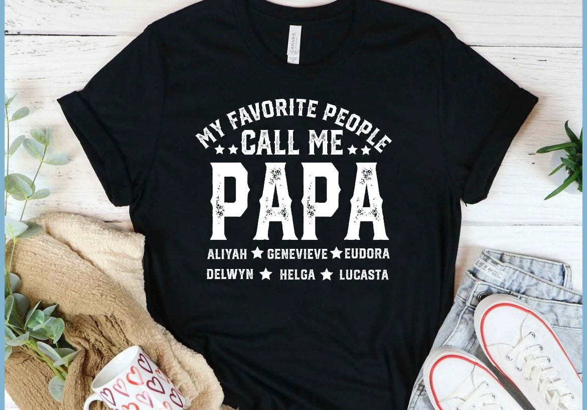 Favorite People Call Me
