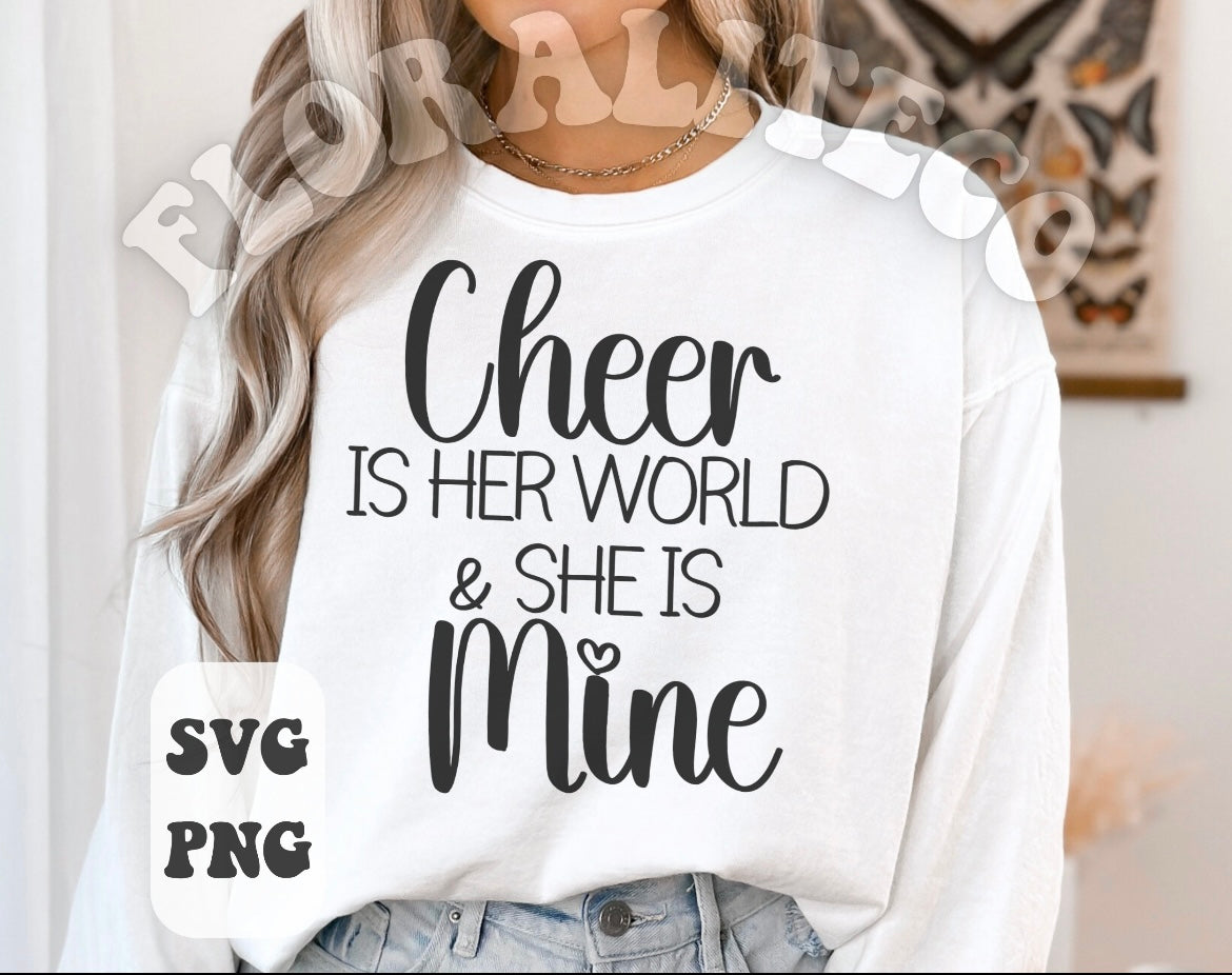 Cheer is her world