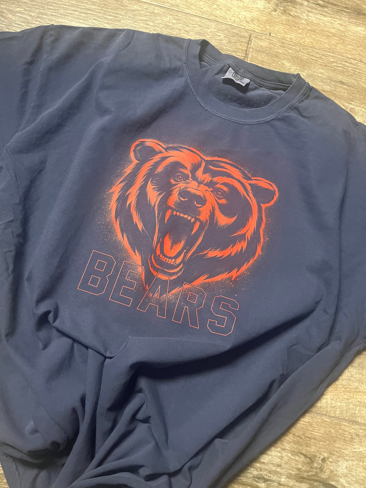 Halftone Bear Orange