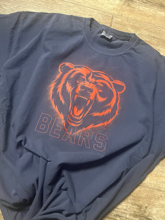 Halftone Bear Orange
