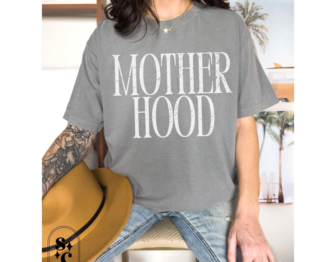 Motherhood Comfort Colors Tee