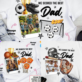 Fathers day photo tee special