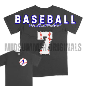 YOUR TEAM CUSTOM Sports Varsity Back w/Number