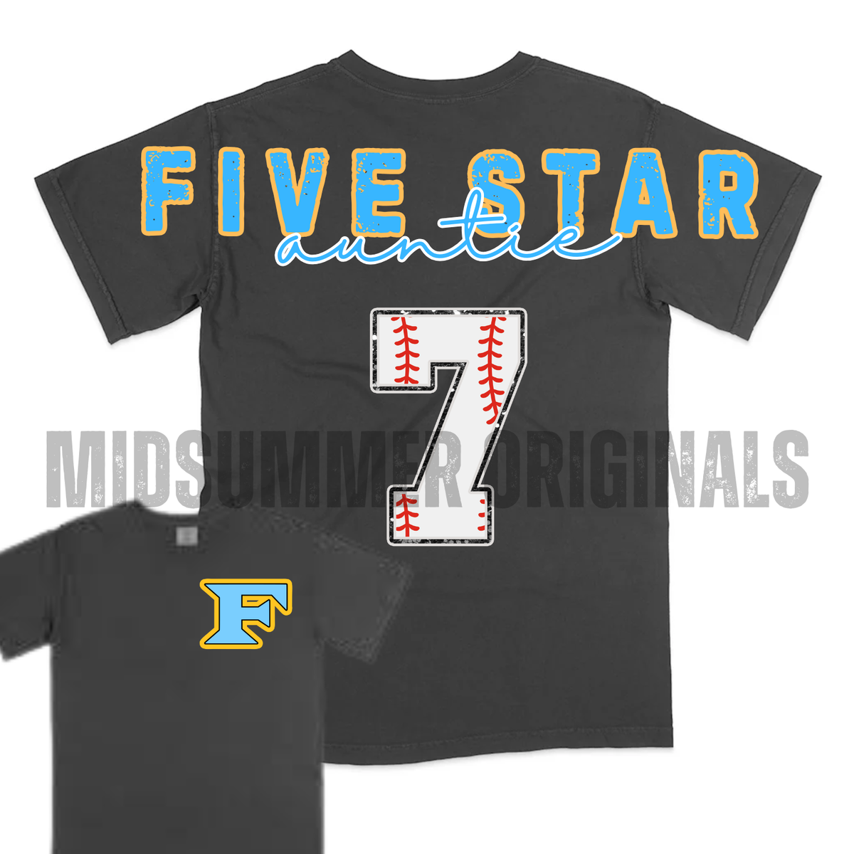 YOUR TEAM CUSTOM Sports Varsity Back w/Number