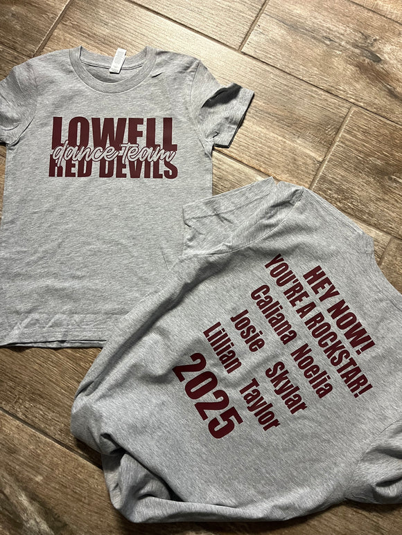 Red Devils Dance- Spring 2025 Team Tee