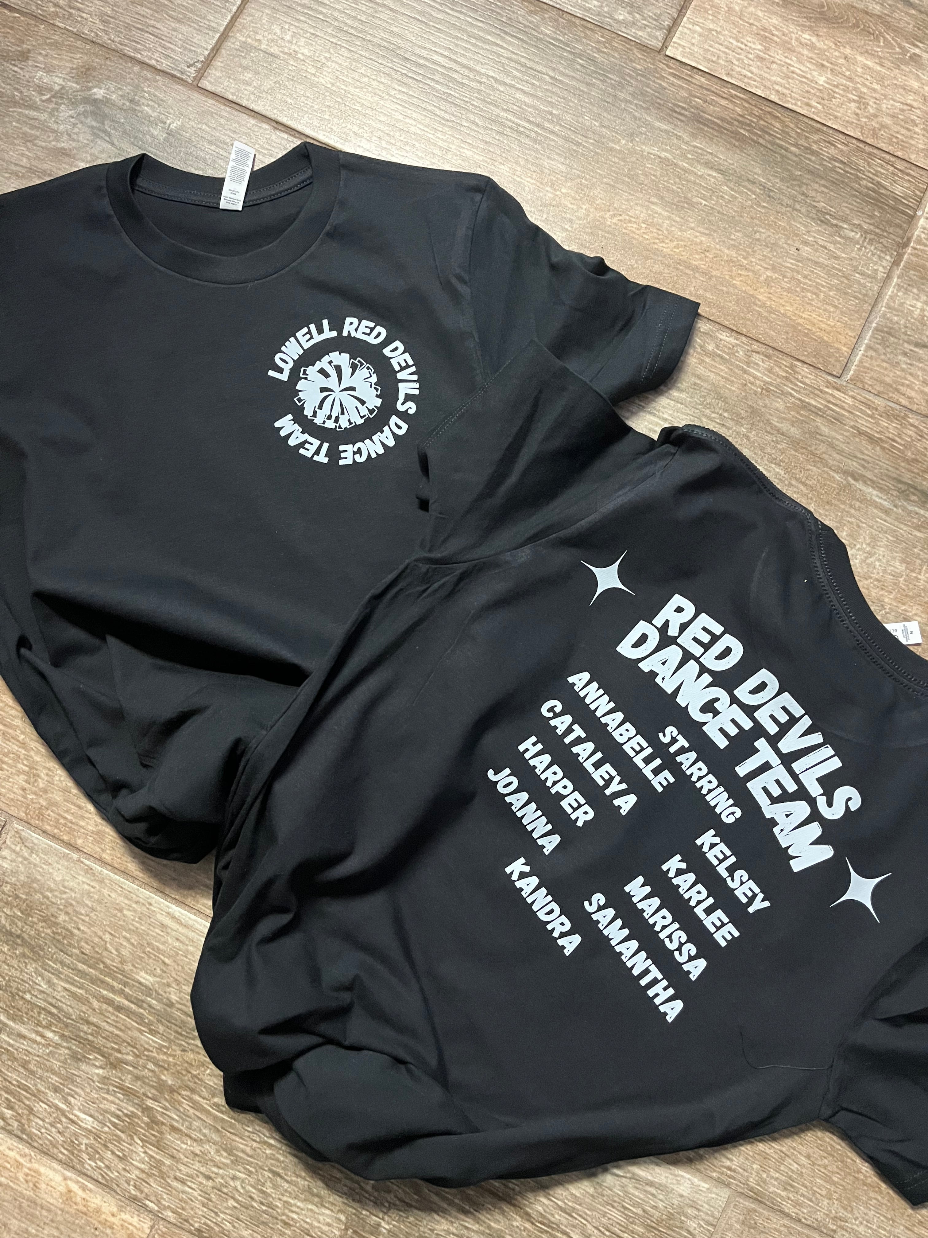 Red Devils Dance- Spring 2025 Team Tee - 0