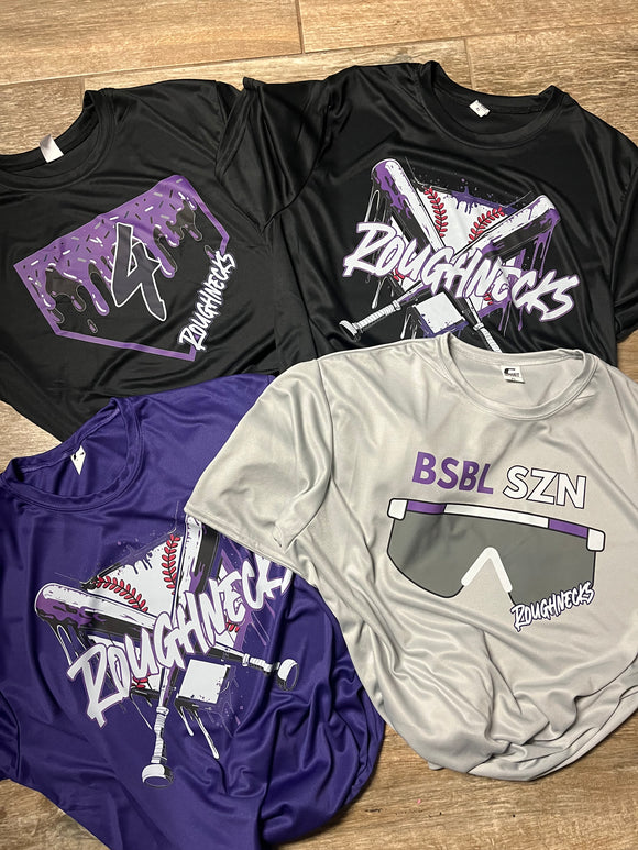 Personalized BSBL SZN Glasses (include 2 colors and team name in personalization box)