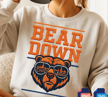 Bear Down Stripe