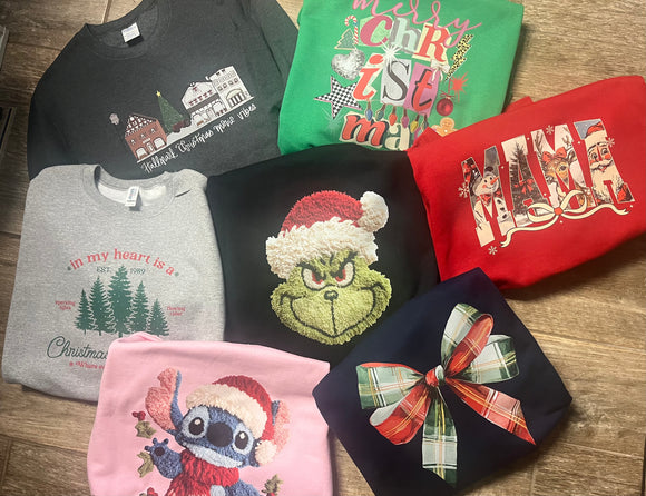 Welcome November Crewneck Sale - no additional codes and colors only as shown