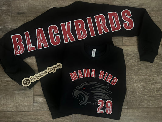 Blackbirds Hockey Varsity Crewneck
