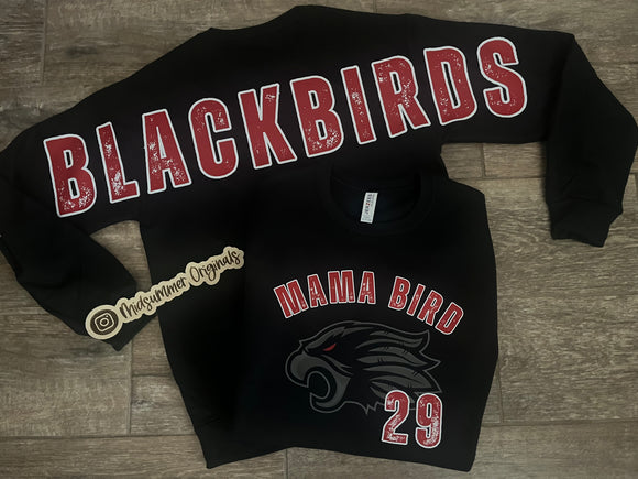 Blackbirds Hockey Varsity Crewneck