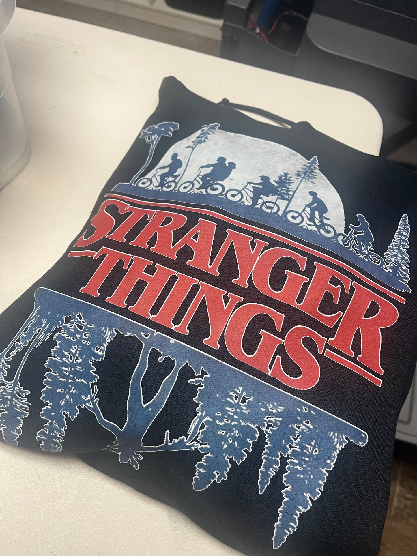 Stranger Things Blue Moon Hoodie