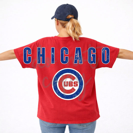 Pro Baseball Varsity Back TEE