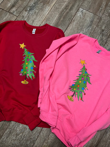 Whoville Tree Crewneck