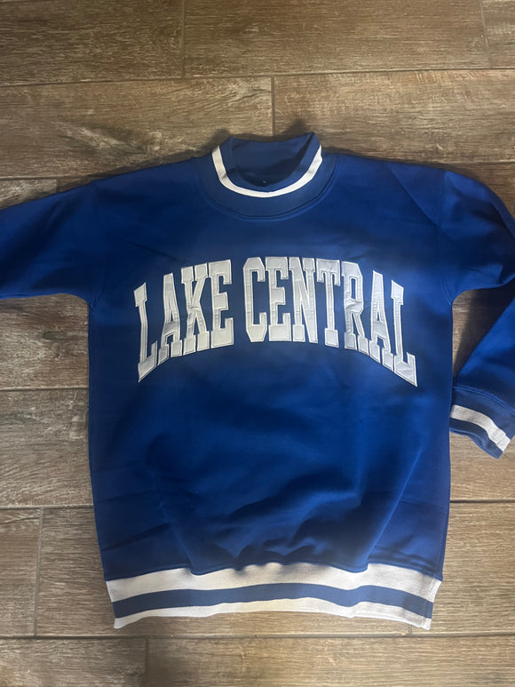 Custom Embroidered Mock Neck