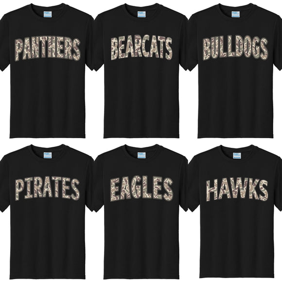 Camo Drifit Special (include team name in personalization box)