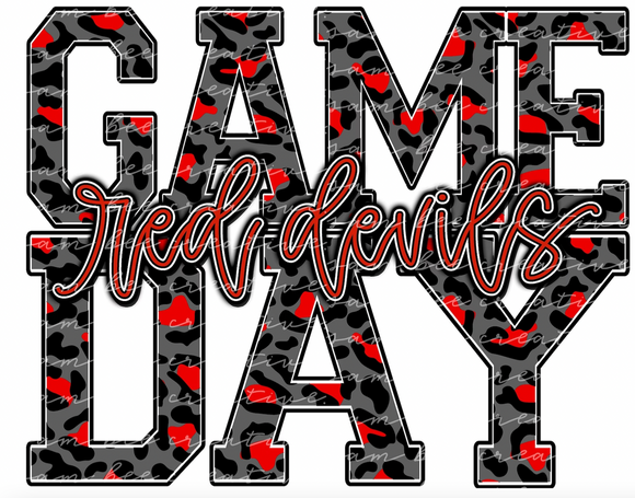 Red Devils Leopard Gameday