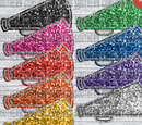 Custom Faux Sequin Print Sports Mom (Choose 2 colors and sport)-4