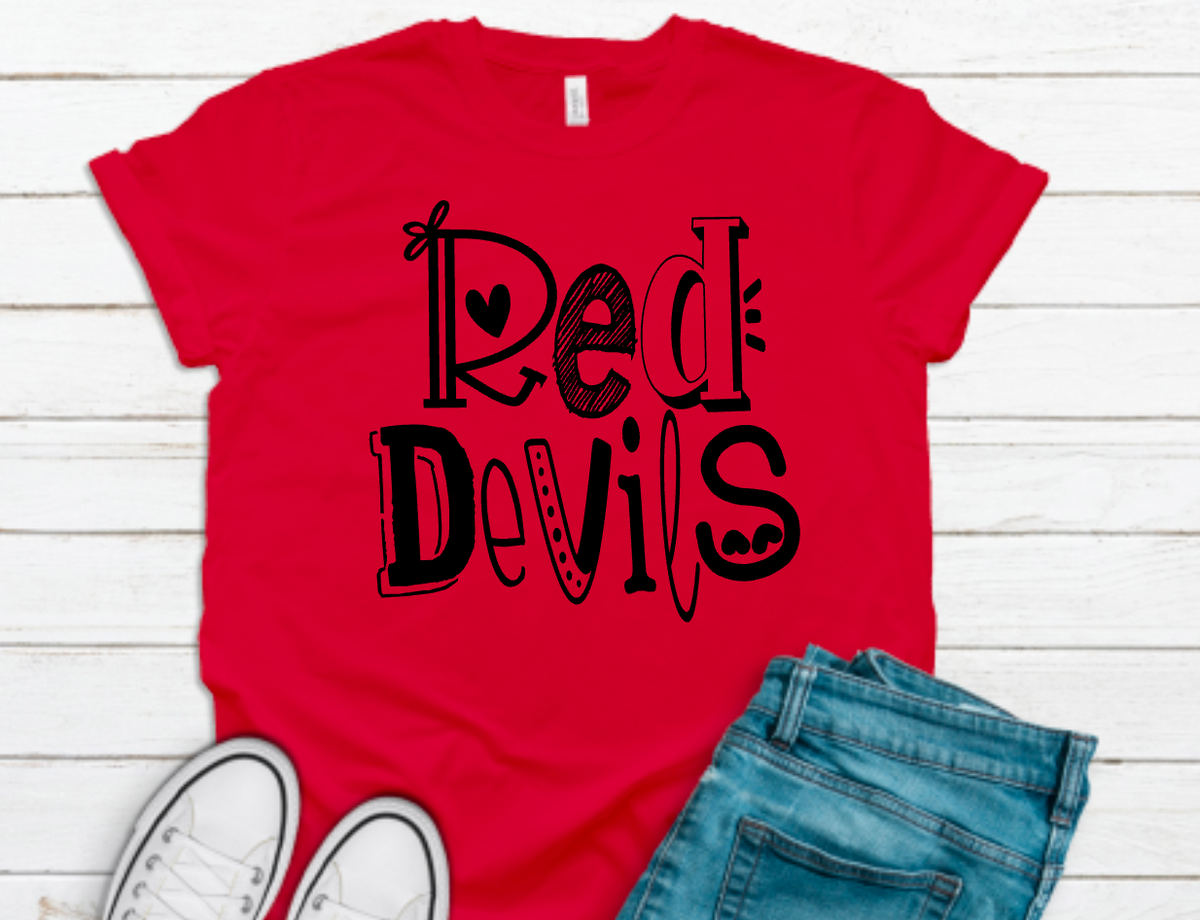 Red Devils Funky Font