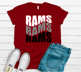 Retro Rams Wave