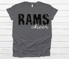 Faux-Sequin Rams Sport