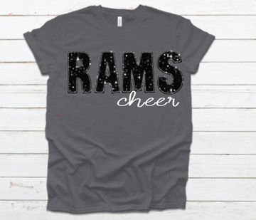 Faux-Sequin Rams Sport
