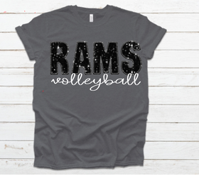 Faux-Sequin Rams Sport - 0