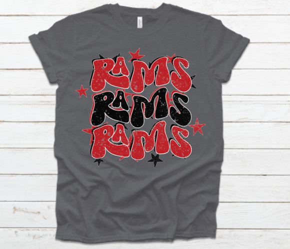 Rams Retro Star Wave