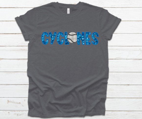 Cyclones Faux-Sequin