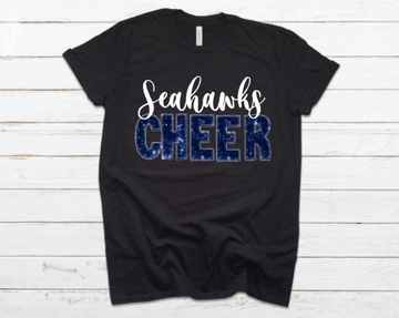 Seahawks Faux-Sequin Cheer