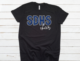 Faux-Sequin SDHS Cheer