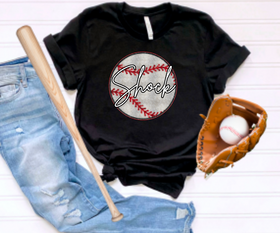 Faux-Sequin Shock Baseball