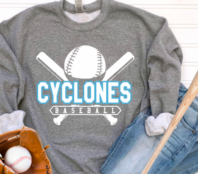 Cyclones Bat Logo