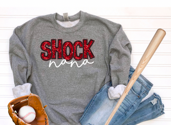 Personalized Shock Faux-Sequin