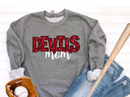 Personalized Devils Baseball Faux-Sequin-1