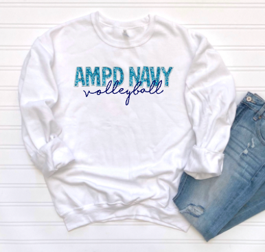 Faux-Sequin AMPD Volleyball