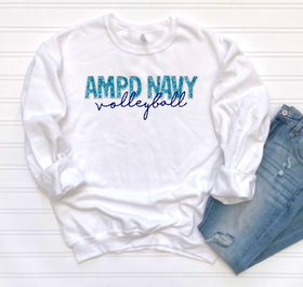 Faux-Sequin AMPD Volleyball