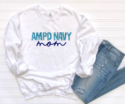 Faux-Sequin AMPD Family -include name in personalization box