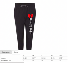 Cheer Joggers/Leggings (Adult) - 0