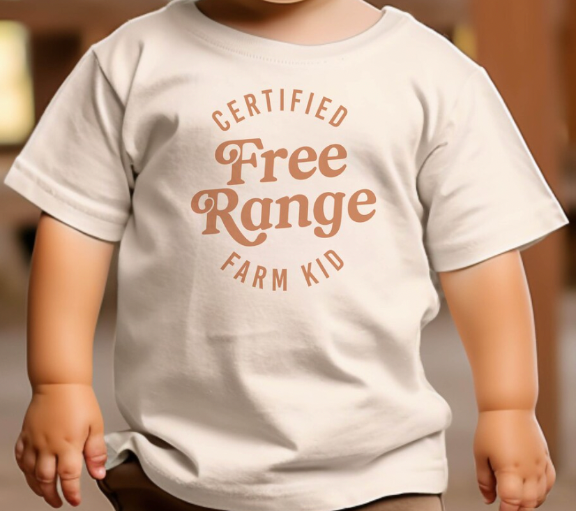 Free Range Farm Kid