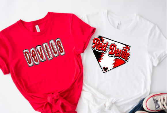 Devils Bubble Pop Letters