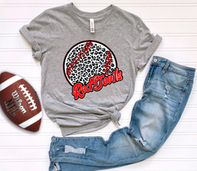 Red Devils Leopard Softball Baseball