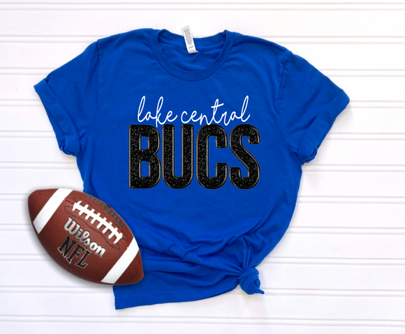 Lake Central Bucs Faux-Sequin