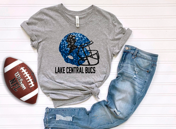 Bucs Faux-Sequin Helmet